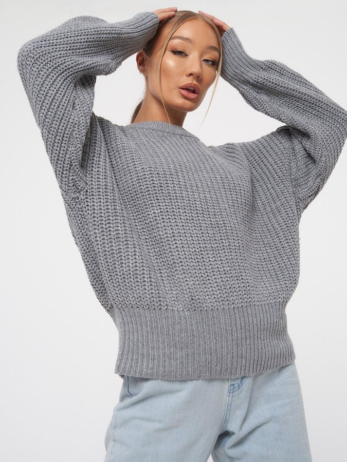 

Свитер Missguided 34/36 серый 5057703869637