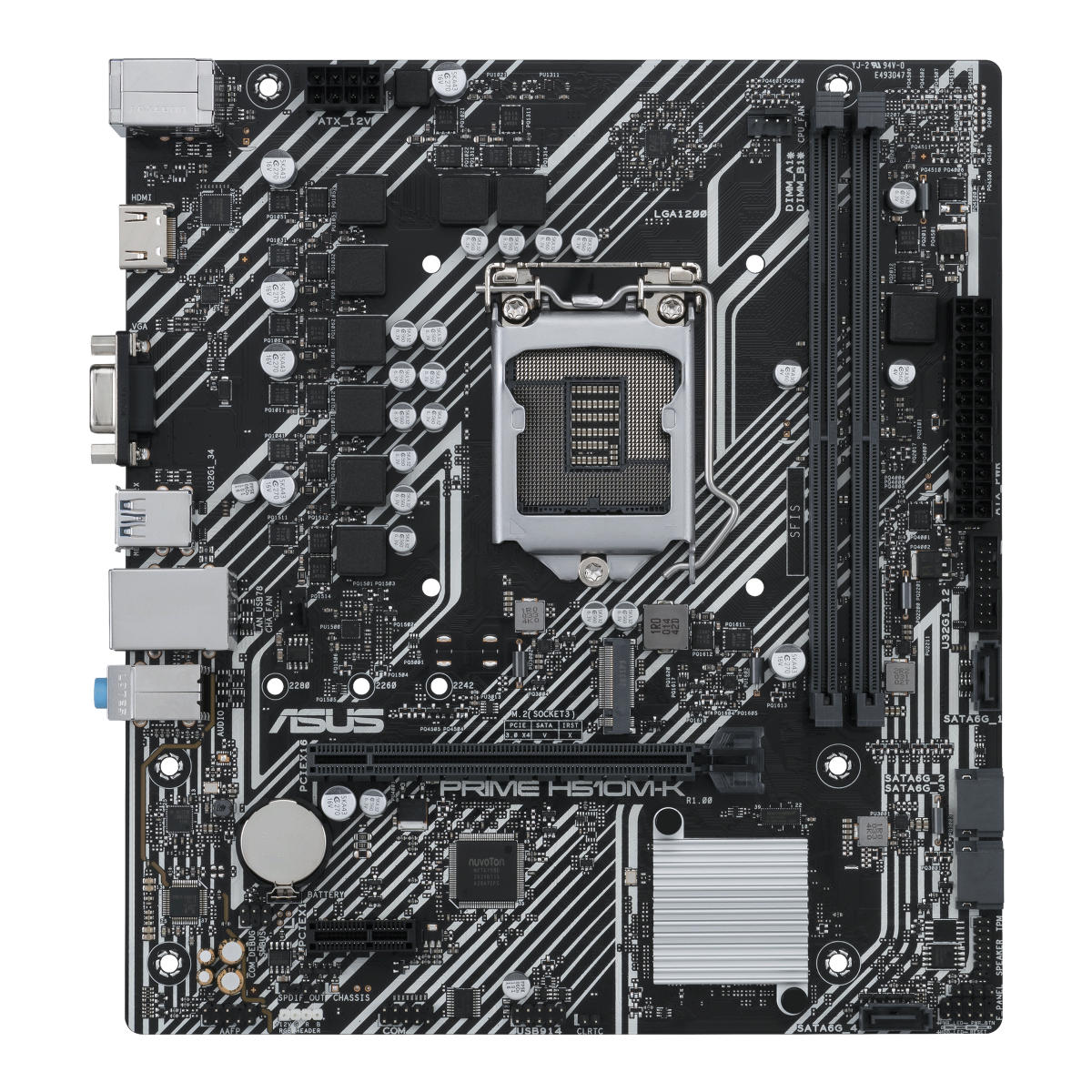 

Материнская плата ASUS PRIME H510M-K (Socket 1200)
