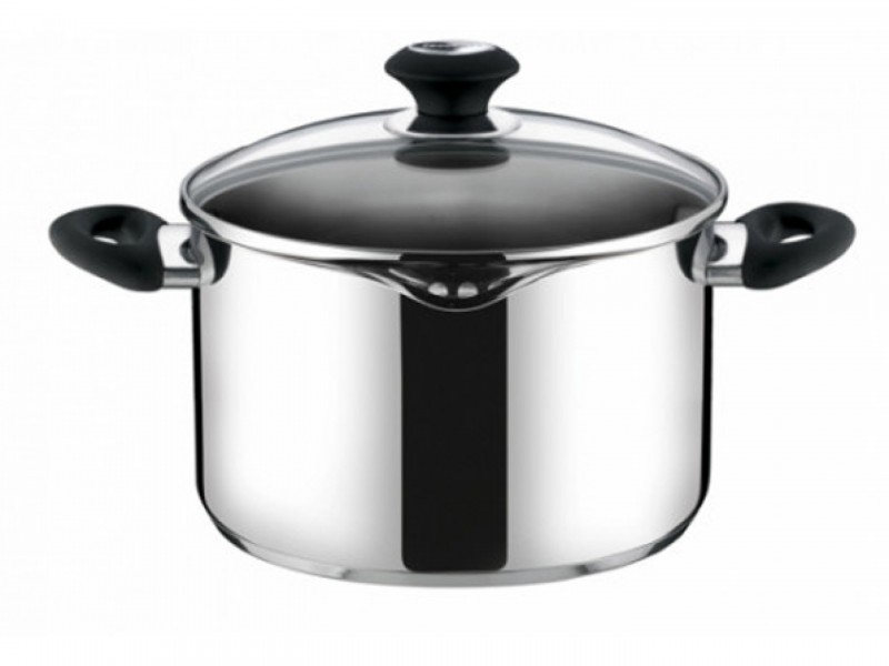 

Кастрюля высокая PRESTO с воронкой и крышкой 2,5 л, 18 см 728118
