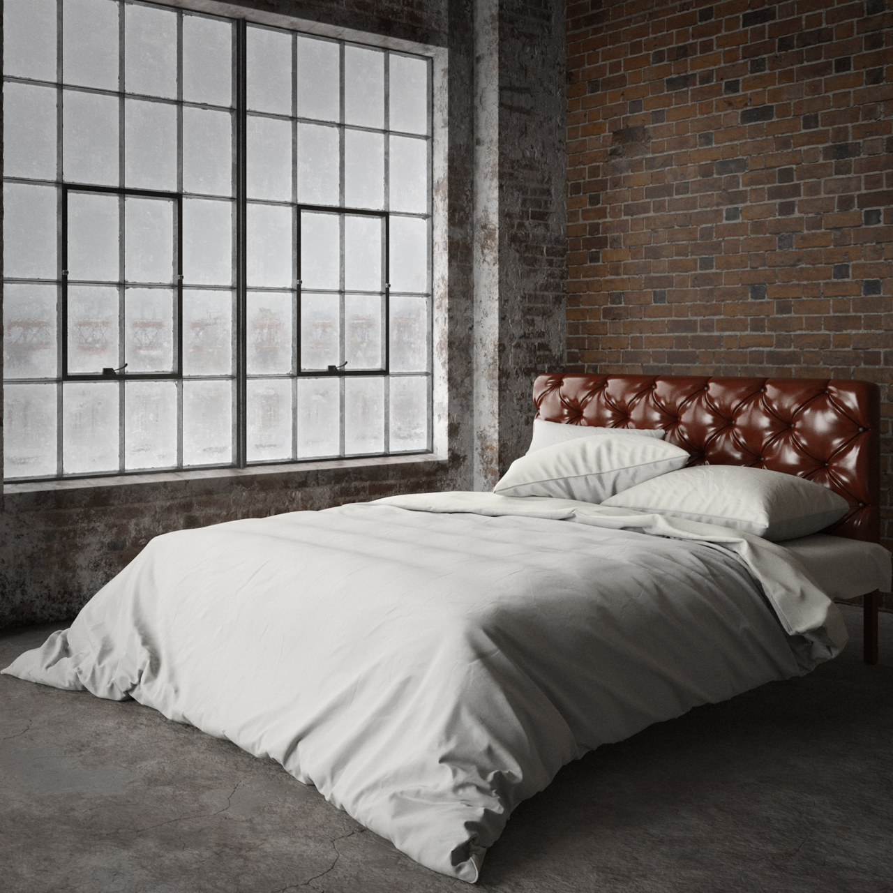 

Кровать металлическая двуспальная Tenero Канна 1600х1900