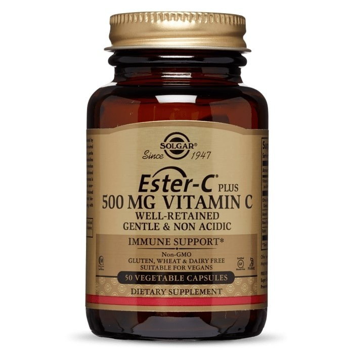 

Витамины Solgar Витамин С Ester-C Plus 500 мг 50 капсул