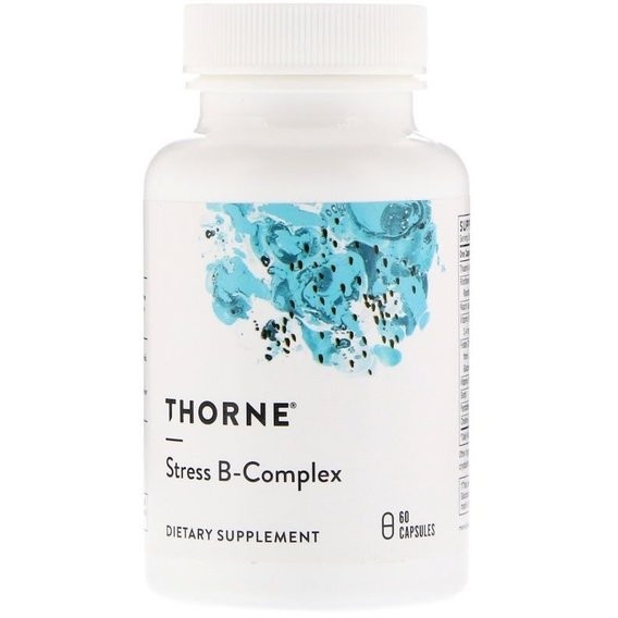 

Витамины Thorne Research Подавляющий стресс В-комплекс Stress B-complex 60 капсул