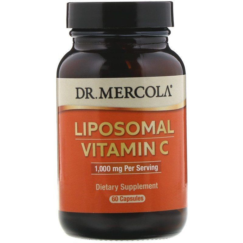 

Витамины Dr Mercola Liposomal Vitamin C Липосомальный витамин С 1000 мг 60 капсул
