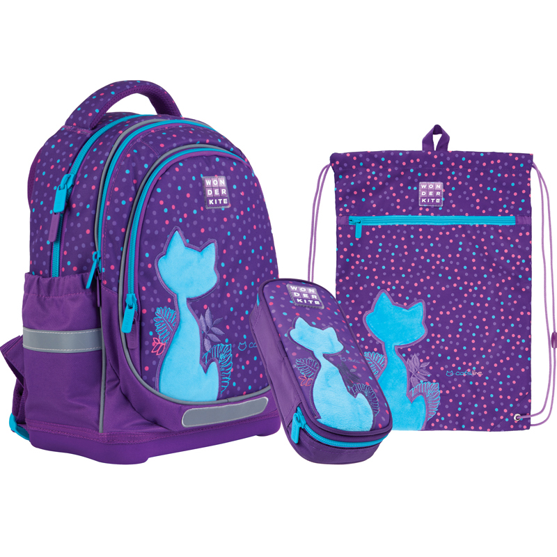

Школьный набор Kite Wonder Catsline 15.5л (SET_WK21-724S-1)