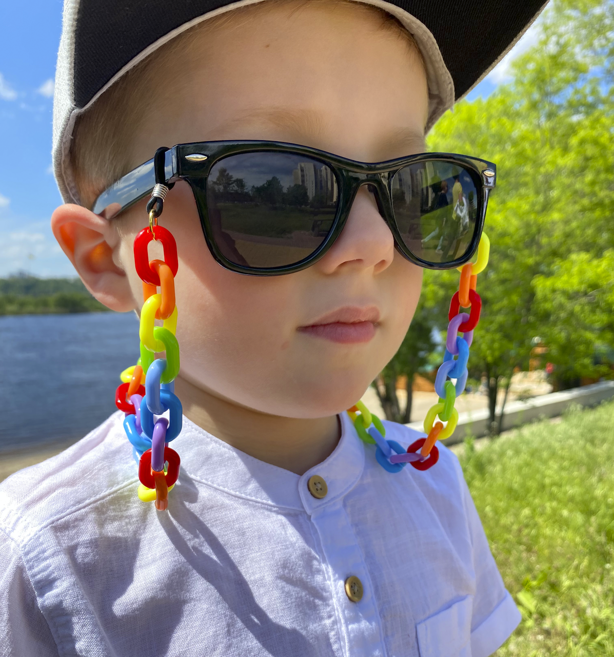 

Детская цепочка для очков BLESTKA Kids Rainbow 50 см