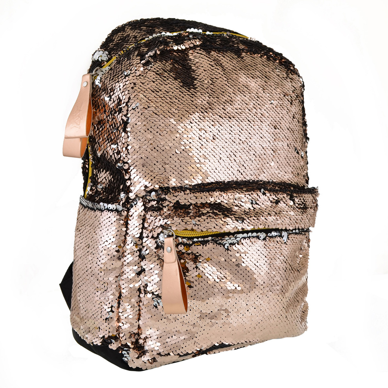 

Рюкзак молодежный YES с пайетками GS-01 Gold (557676)