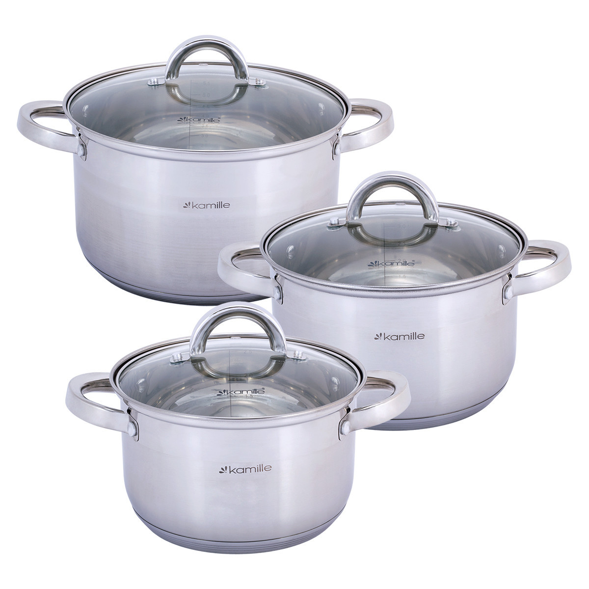 

Набор кухонной посуды Kamille KM-5629S (6 пр)
