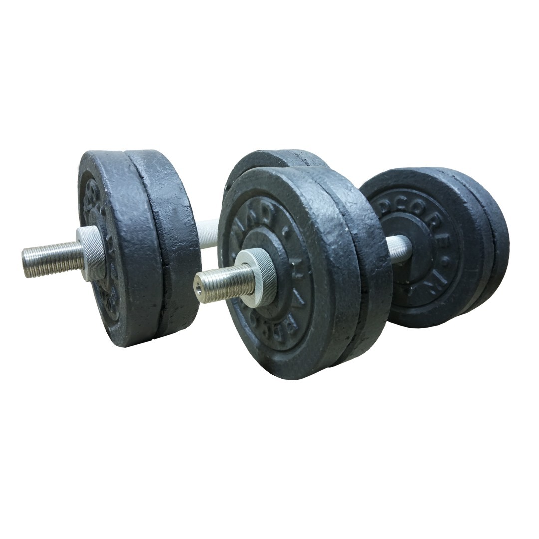 

Гантели наборные 8 кг х2 Гранилит Hardcore GYM (ГІ384)