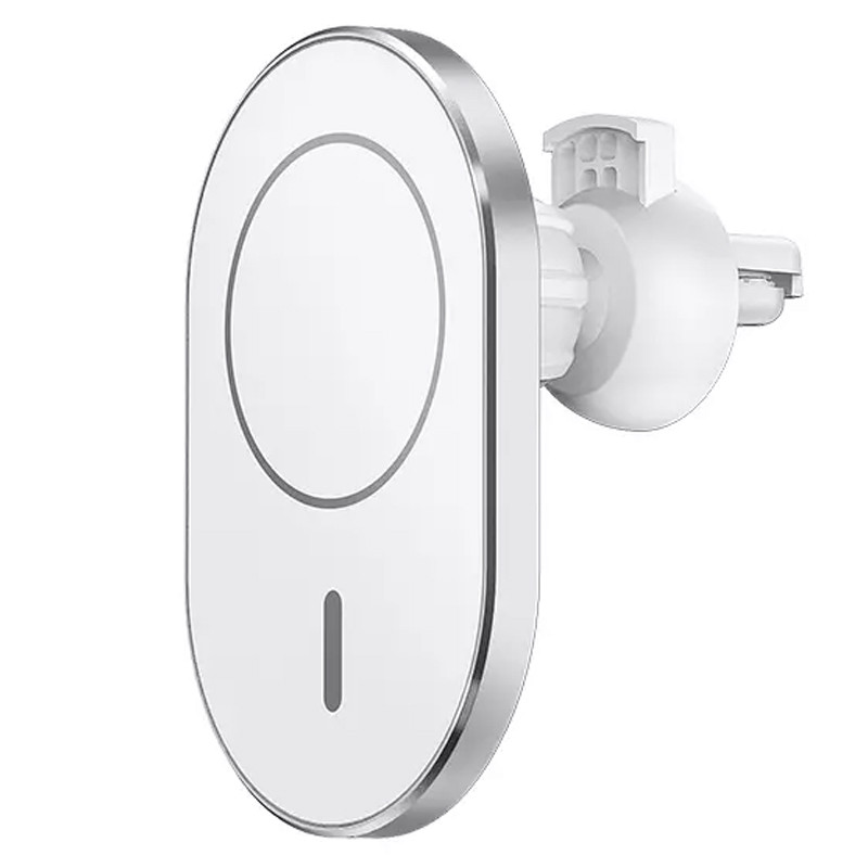 

Автодержатель с БЗУ Wiwu MagSafe Wireless Charger Car mount CH-306 15W White