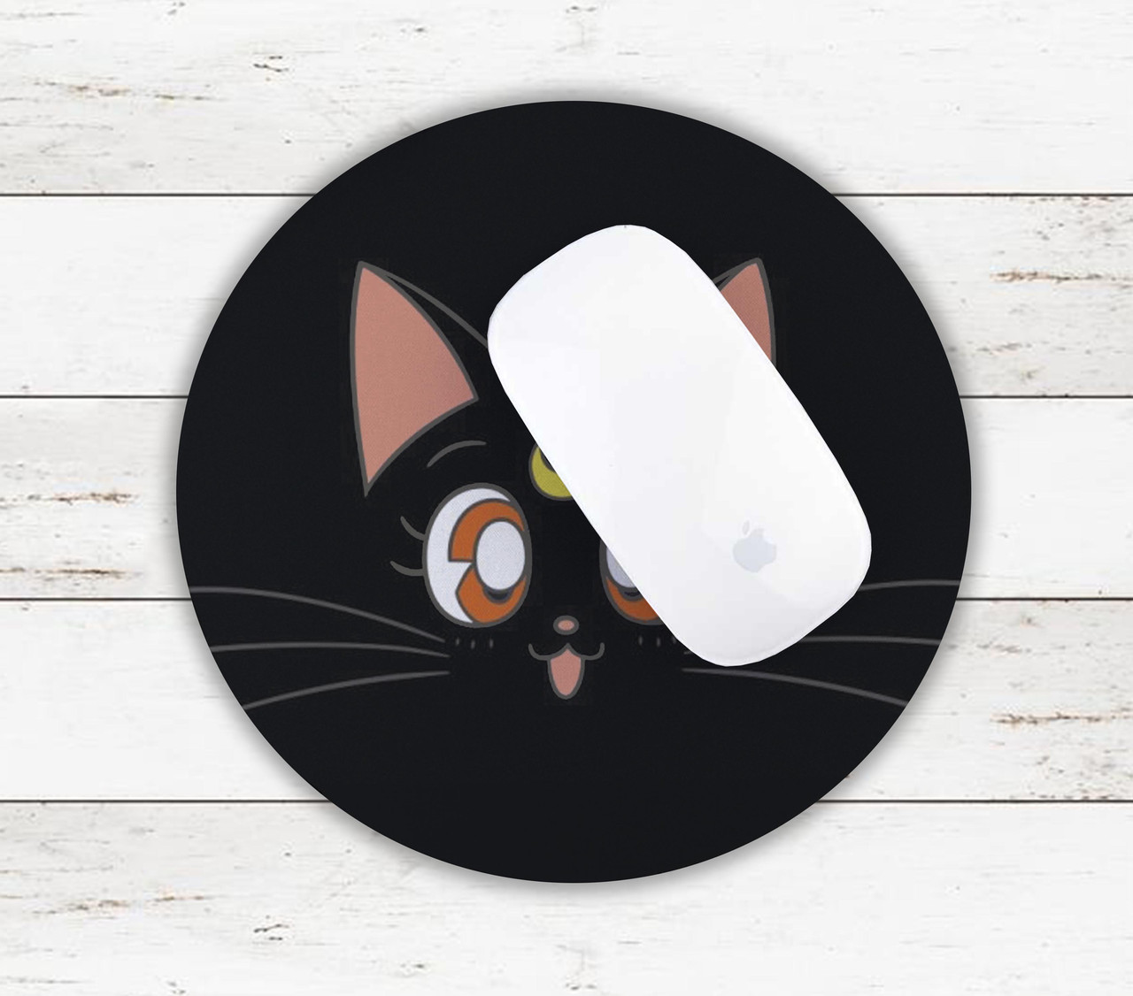 

Коврик для мышки мультик Cat Moon