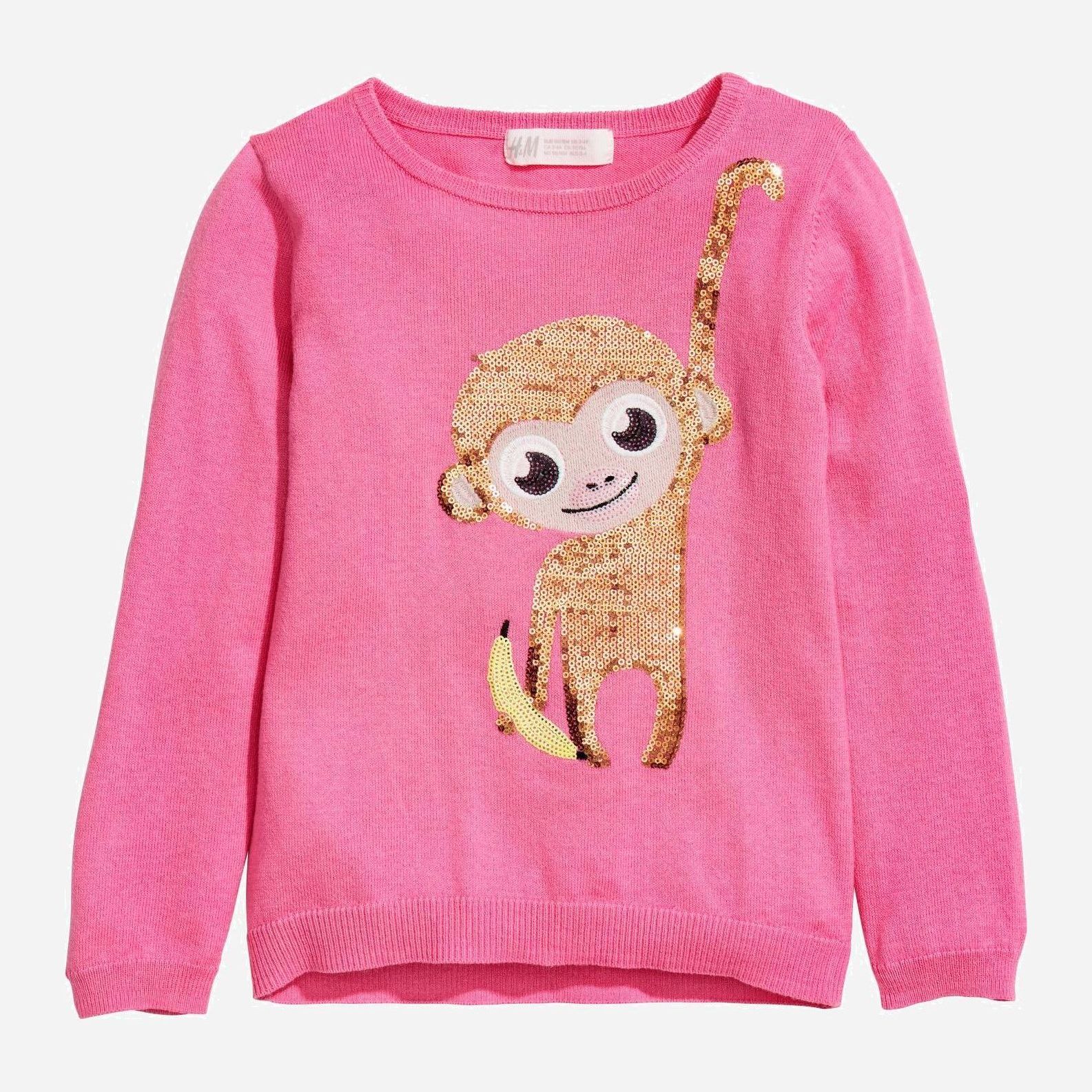 

Джемпер H&M 0549390 134-140 см Розовый