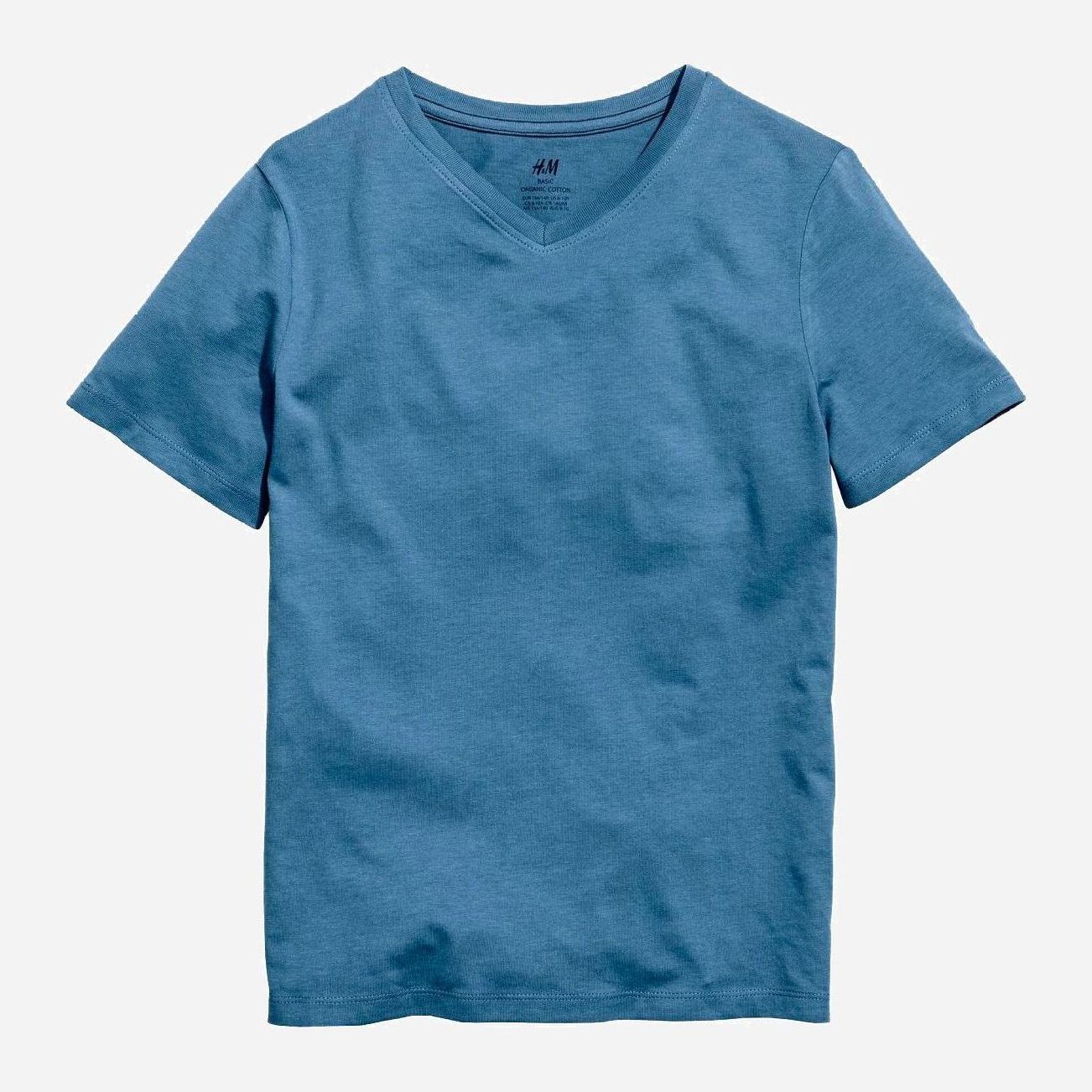 

Футболка H&M 0403490 134-140 см Синяя