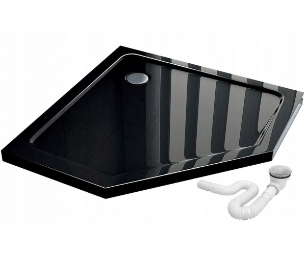 

Душовий піддон Rea DIAMOND Slim Чорний 90x90 REA-K8543
