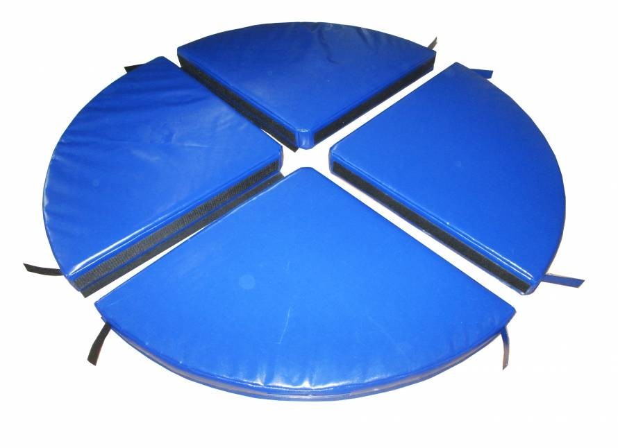 

Мат для пилона 4 части Ø 140*10 (синий, кожвинил) ТМ Уют Спорт