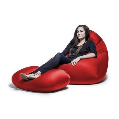 

Комплект мебели Уют Спорт Nimbus кресло и пуф красный (416-10)