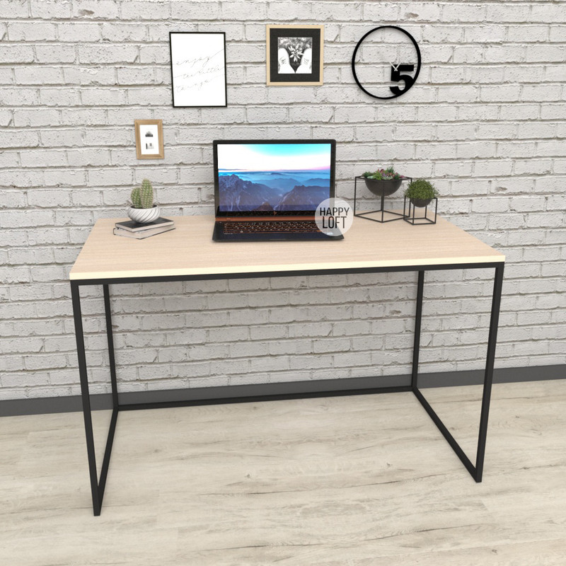 

Компьютерный стол LoftMLT S114 70x100x60 ЛДСП Дуб Молочный 16мм
