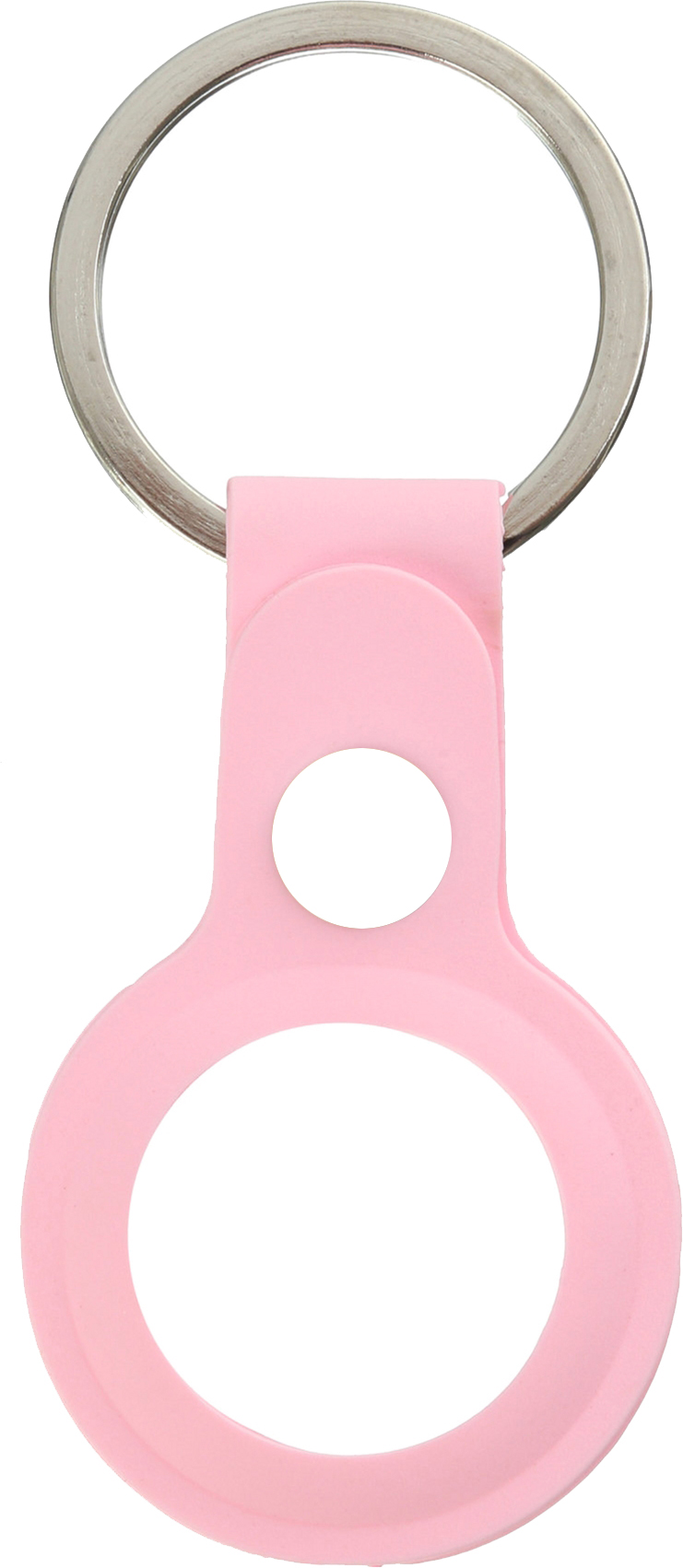 

Чехол-брелок ArmorStandart Silicone Ring with Button для Apple AirTag Pink