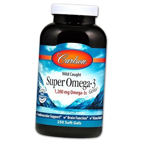 

Super Omega-3 1200 Carlson Labs 250гелкапс (67353019)