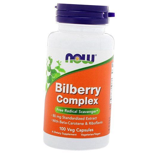 

Bilberry Complex Now Foods 100вегкапс (71128088)