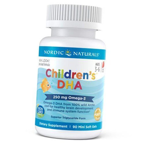 

Children's DHA Nordic Naturals 90гелкапс Клубника (67352005)