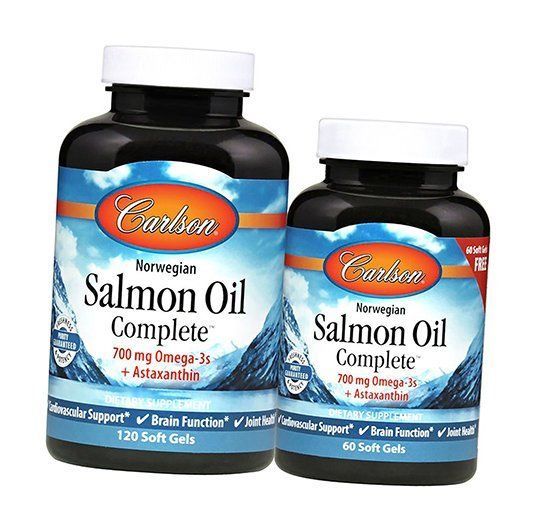 

Salmon Oil Complete Carlson Labs 180гелкапс (67353017)