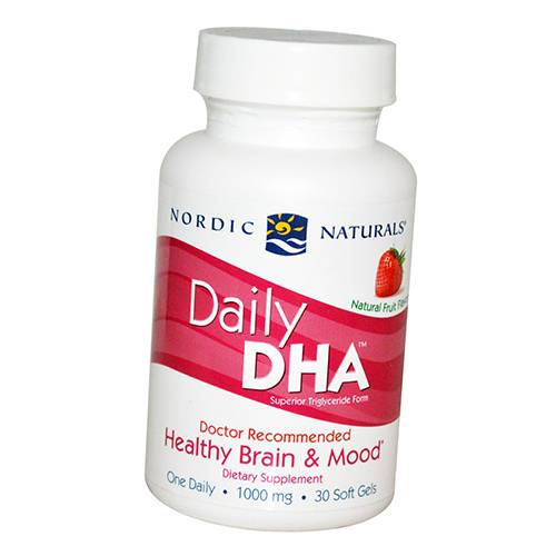 

Daily DHA Nordic Naturals 30гелкапс Клубника (67352010)