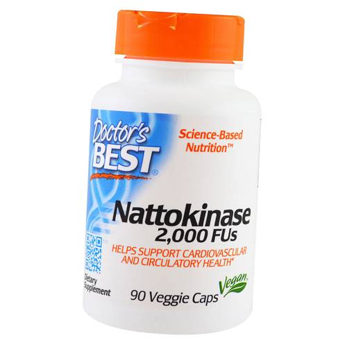 

Nattokinase 2000 Doctor's Best 90вегкапс (72327003)