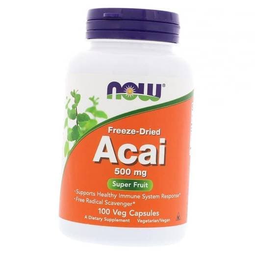 

Acai 500 Now Foods 100вегкапс (71128057)