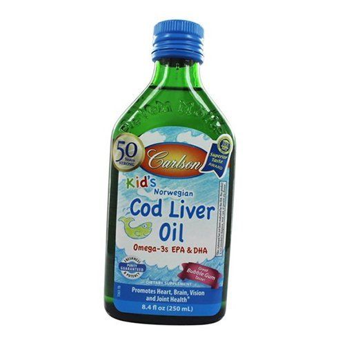 

Cod Liver Oil for Kids Carlson Labs 250мл Жвачка (67353003)