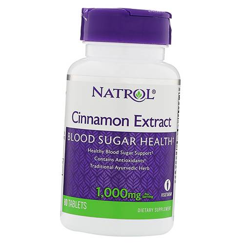 

Cinnamon Extract Natrol 80таб (71358002)
