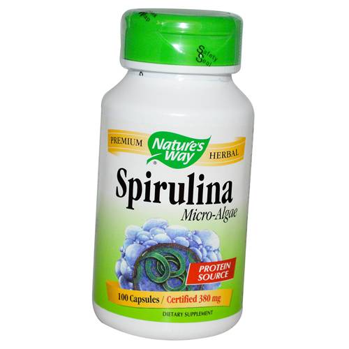 

Спирулина, Spirulina, Nature's Way 100капс (71344054)
