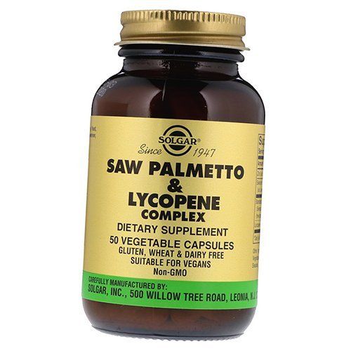 

Saw Palmetto & Lycopene Complex Solgar 50вегкапс (71313038)