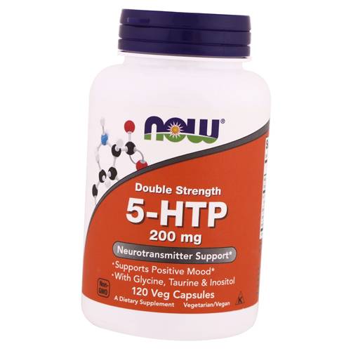 

Гидрокситриптофан, 5-HTP 200, Now Foods 120вегкапс (72128017)