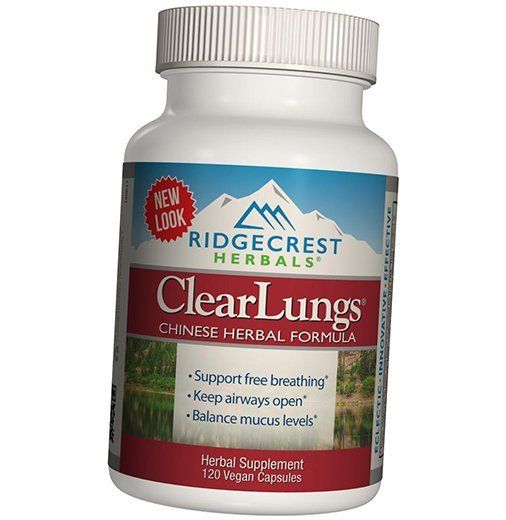 

Clear Lungs Chinese Ridgecrest Herbals 120вегкапс (71390008)