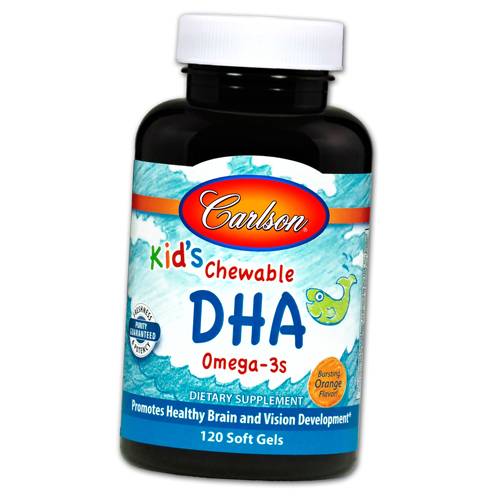 

Kid's DHA Carlson Labs 120гелкапс Апельсин (67353008)