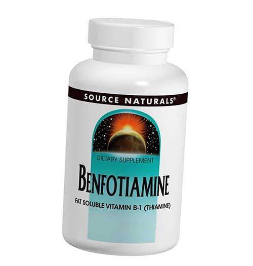 

Benfotiamine Source Naturals 60таб (72355021)