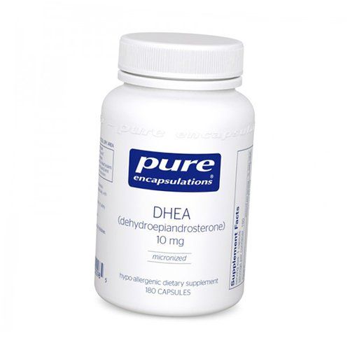 

ДГЭА, Дегидроэпиандростерон, DHEA 10, Pure Encapsulations 180капс (72361013)