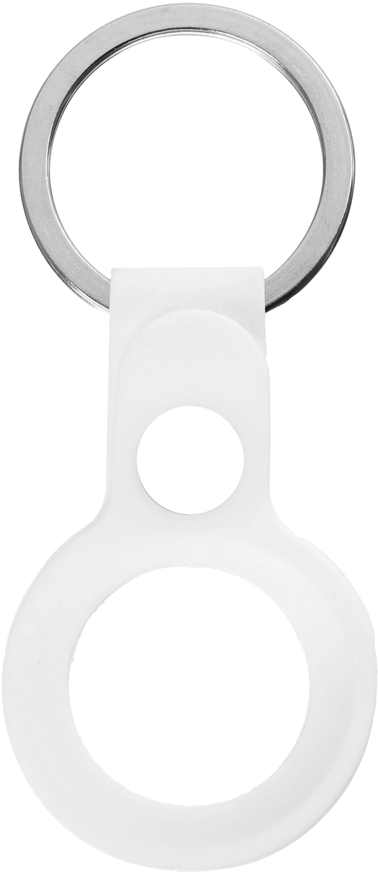 

Чехол-брелок ArmorStandart Silicone Ring with Button для Apple AirTag White