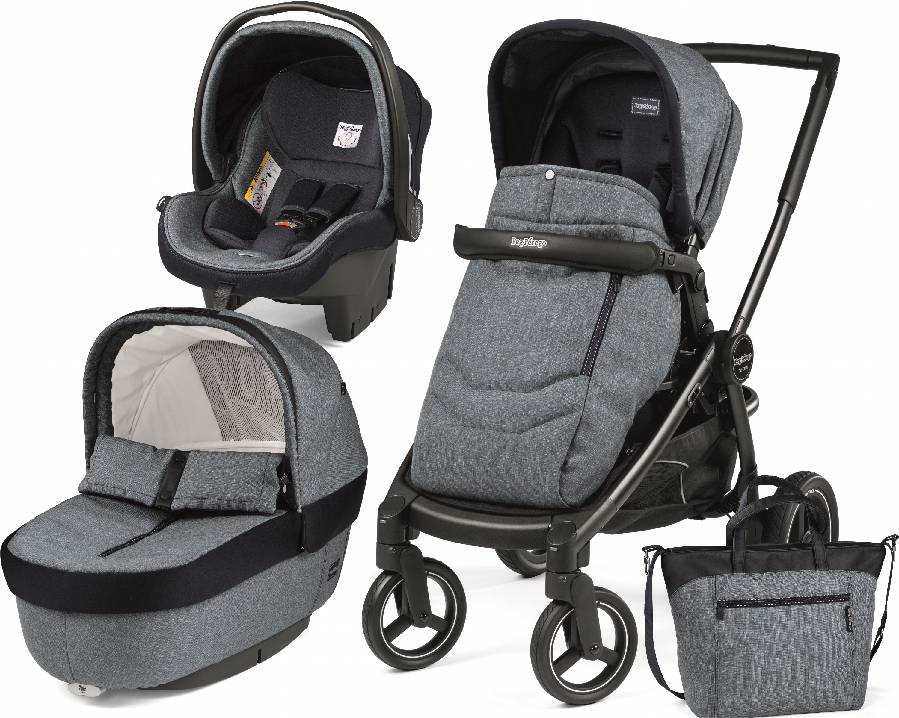 

Универсальная коляска 3в1 Peg-Perego Book Plus S Horizon Небесно-голубая (PACK02-00000000003)