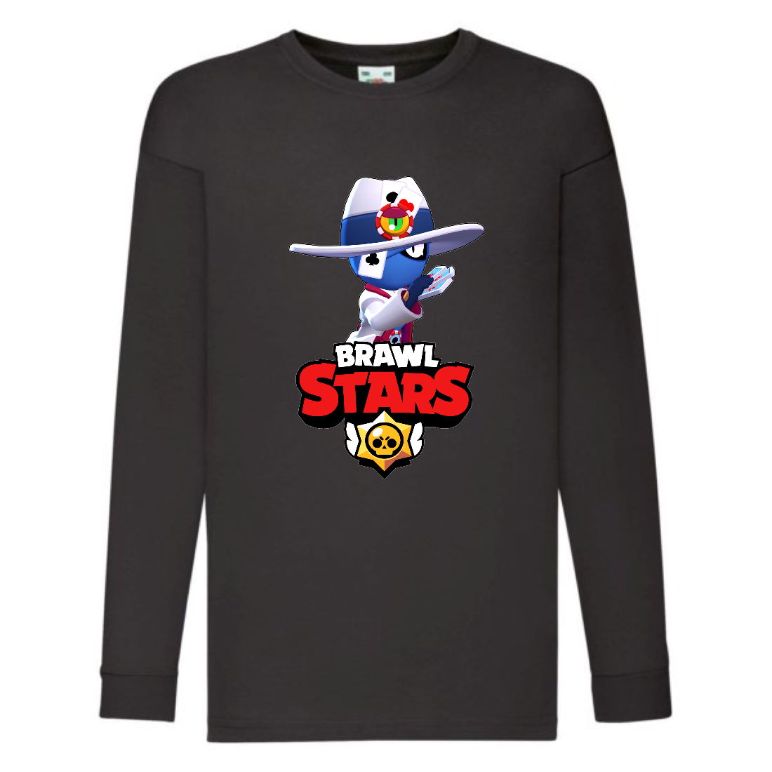 

Лонгслив реглан Brawl Stars Tara Misfortune (Бравл Старс Тара Бедовая) черная (BRST blc) 104 см