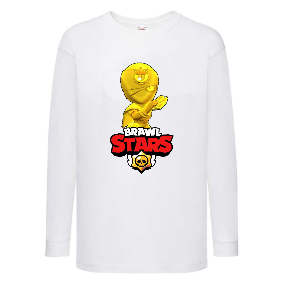 

Лонгслив реглан Brawl Stars Tara Gold (Бравл Старс Тара Золотая) белая (BRST wh) 116 см