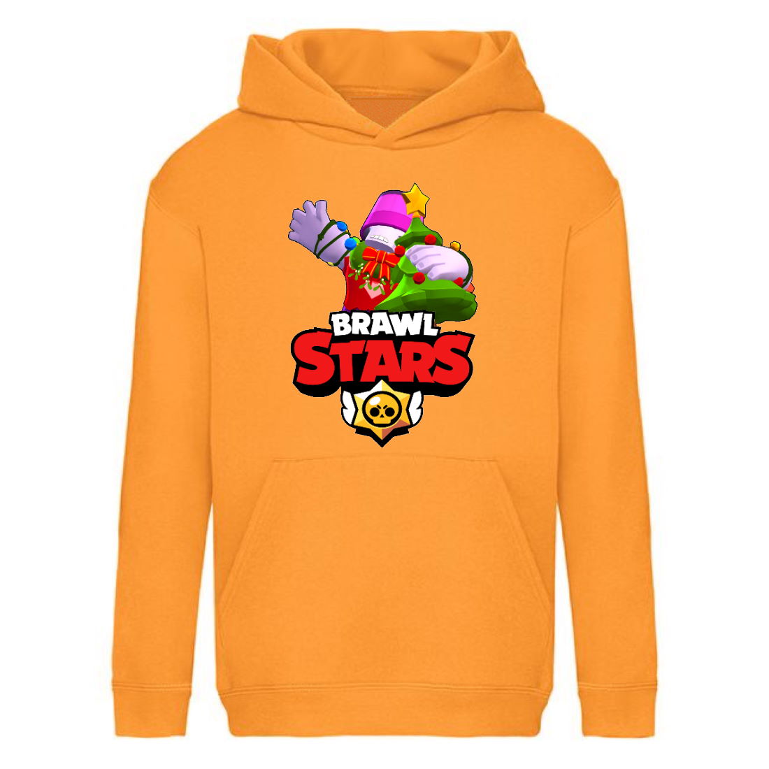 

Худи детская Brawl Stars Frank Holiday (Бравл Старс Фрэнк Праздничный) оранжевая (BRS orn) 164 см