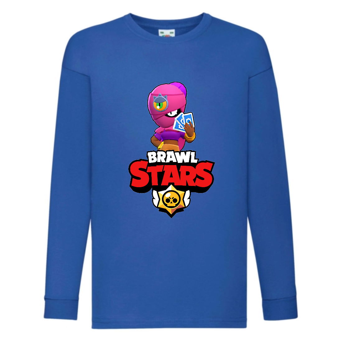 

Лонгслив реглан Brawl Stars Tara (Бравл Старс Тара) синяя (BRST blu) 116 см