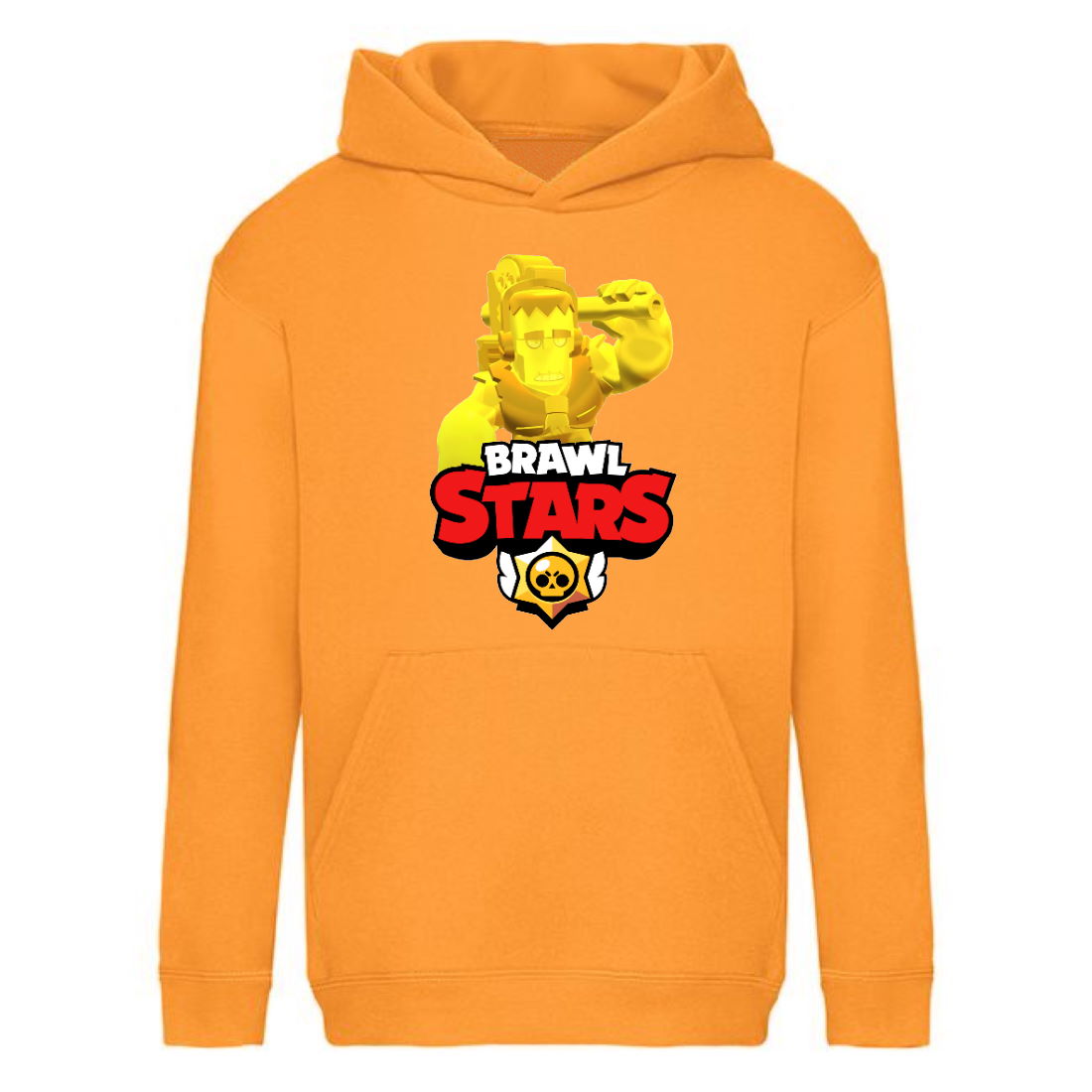 

Худи детская Brawl Stars Frank Gold (Бравл Старс Фрэнк Золотой) оранжевая (BRS orn) 164 см
