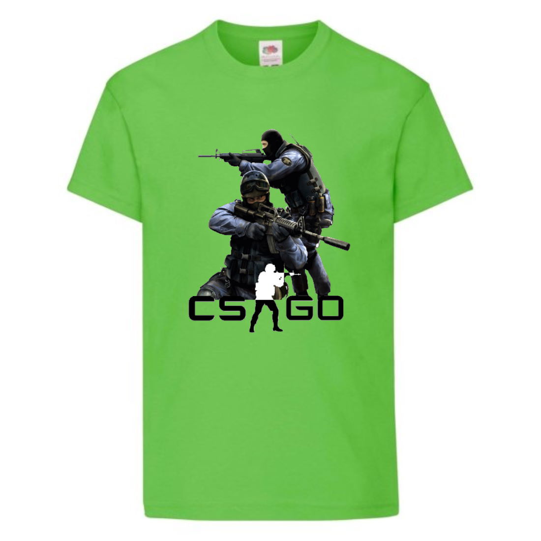 

Футболка детская Контр Страйк 0018 (CS GO) светлозеленая (CSG lgrn 0018) 116 см