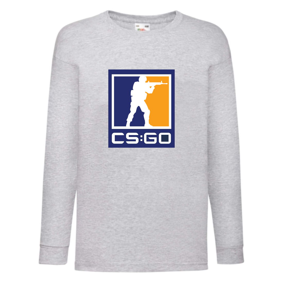 

Лонгслив реглан Контр Страйк 0013 (CS GO) серый (CSG gry 0013) 164 см