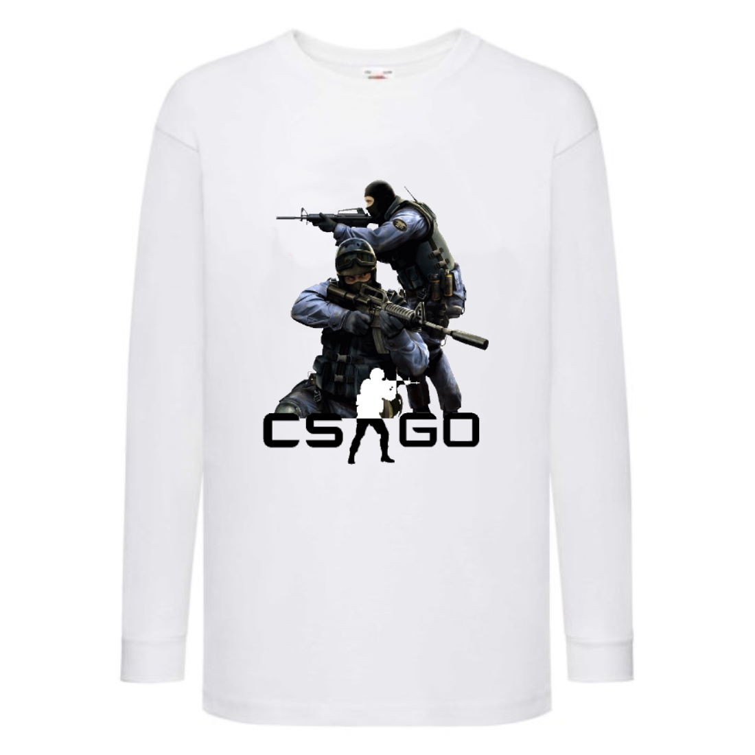 

Лонгслив реглан Контр Страйк 0018 (CS GO) белый (CSG wh 0018) 116 см