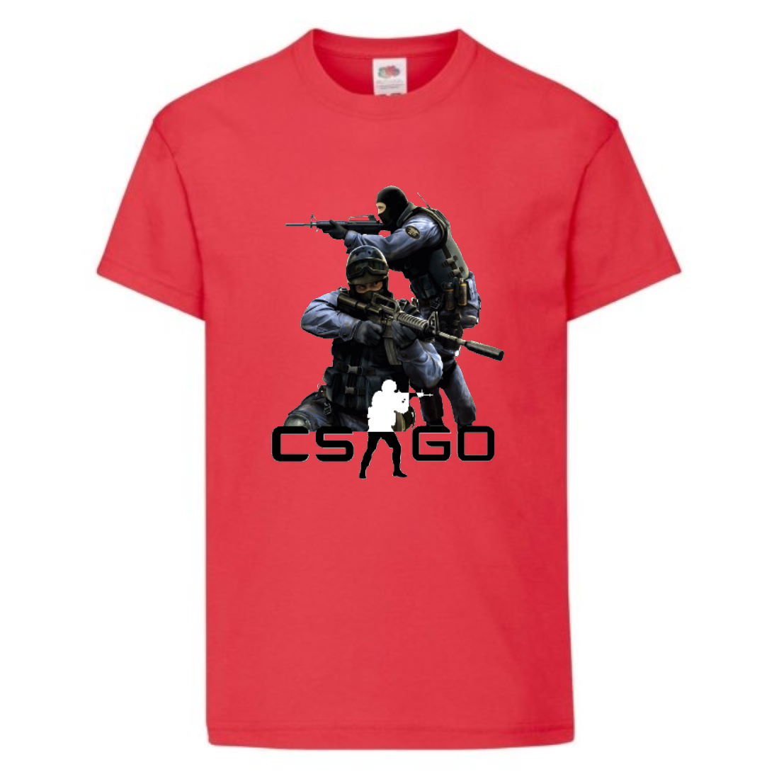 

Футболка детская Контр Страйк 0018 (CS GO) красная (CSG rd 0018) 116 см