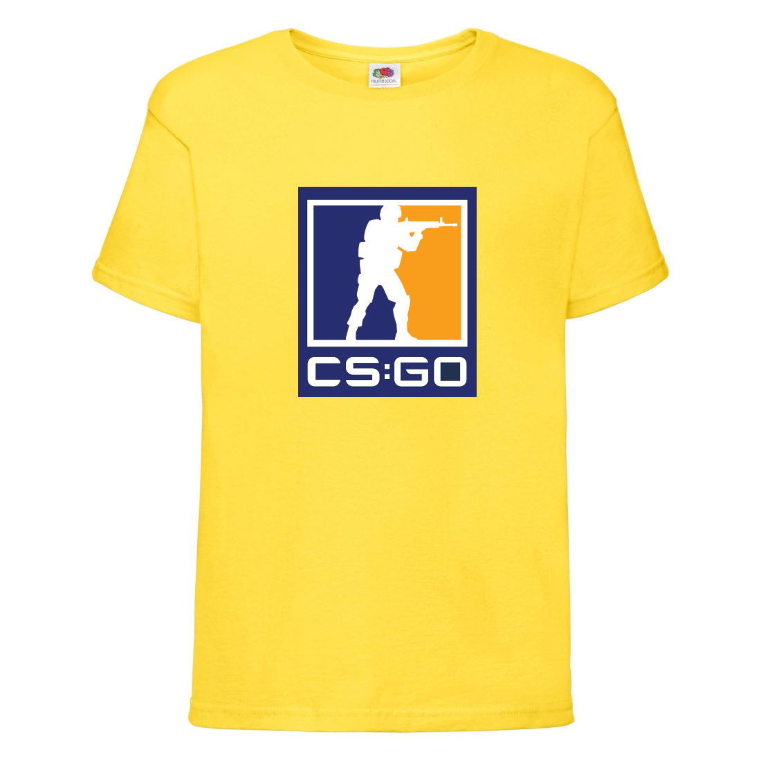 

Футболка детская Контр Страйк 0013 (CS GO) желтая (CSG yel 0013) 116 см