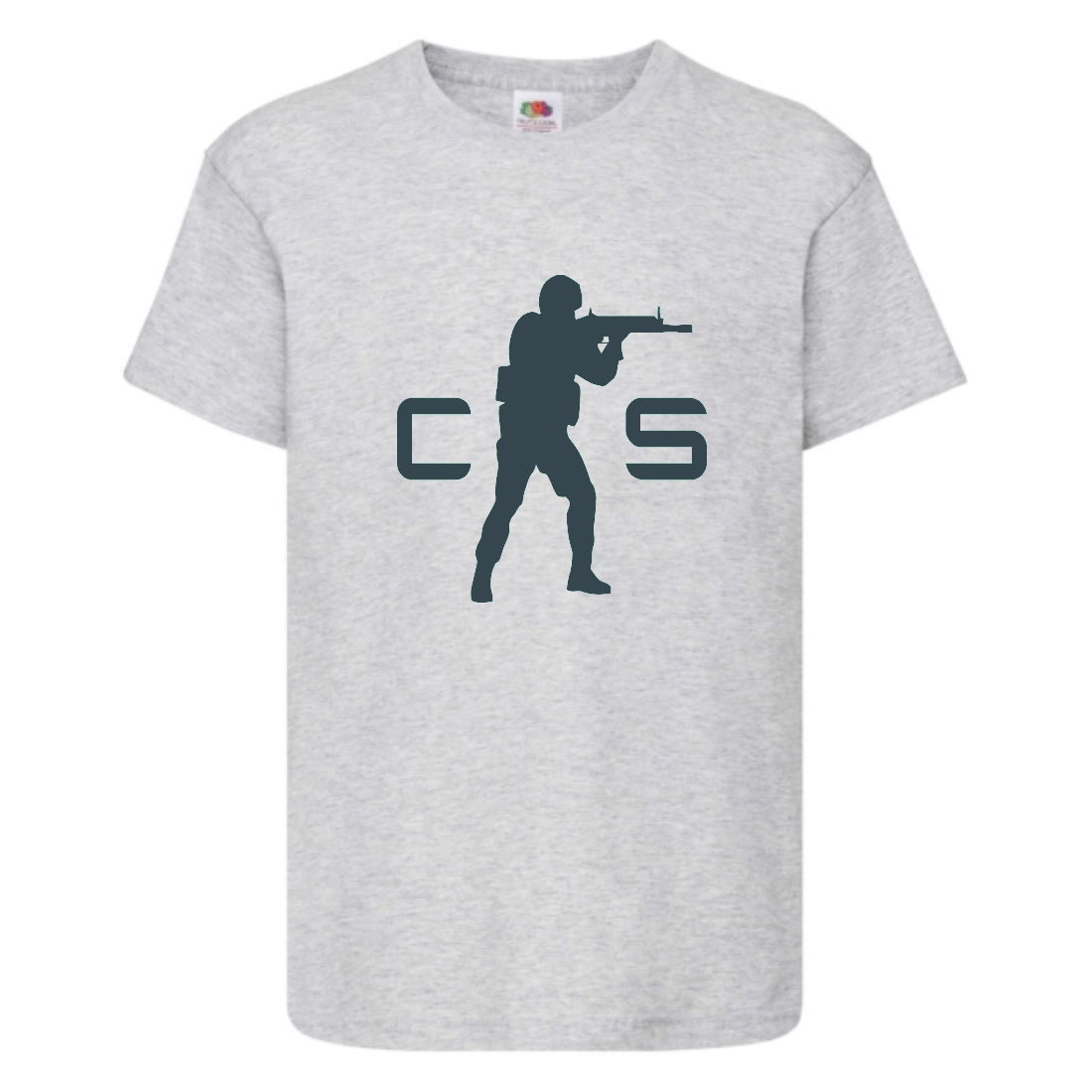 

Футболка детская Контр Страйк 006 (CS GO) серая (CSG gry 006) 116 см